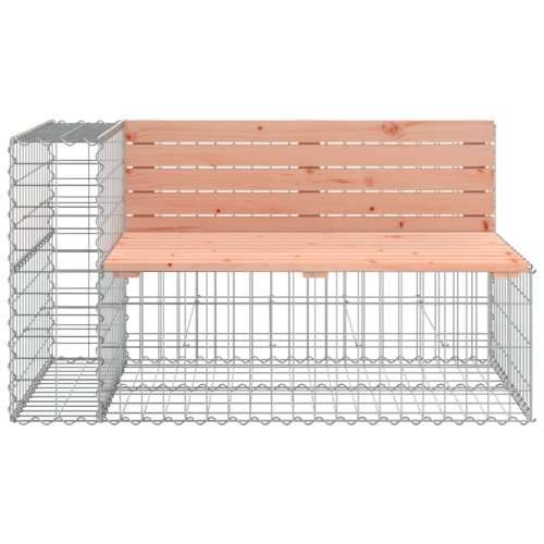 Vrtna klupa s gabionskim dizajnom 122x71x65,5 cm drvo duglazije - Prirodni douglas 122 x 71 x 65.5 cm 1 Cijena