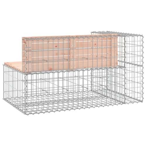 Vrtna klupa s gabionskim dizajnom 122x71x65,5 cm drvo duglazije - Prirodni douglas 122 x 71 x 65.5 cm 1 Cijena