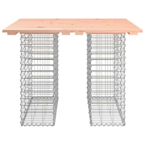 Vrtna klupa s gabionskim dizajnom 100x102x72 cm drvo duglazije - Prirodni douglas 102 x 100 x 72 cm 1 Cijena