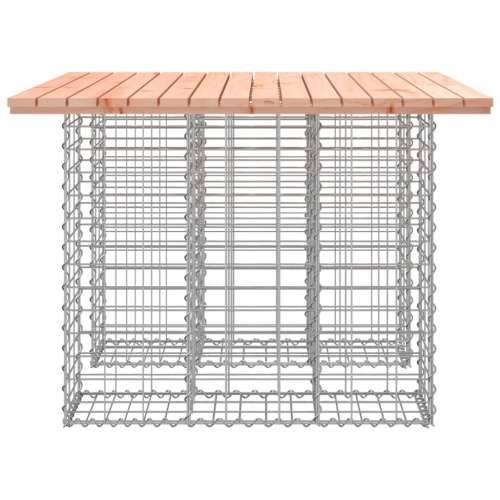 Vrtna klupa s gabionskim dizajnom 100x102x72 cm drvo duglazije - Prirodni douglas 102 x 100 x 72 cm 1 Cijena