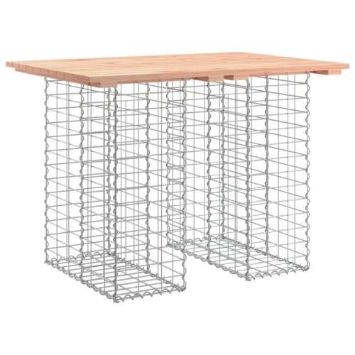 Vrtna klupa s gabionskim dizajnom 100x70x72 cm drvo duglazije - Prirodni douglas 70 x 100 x 72 cm 1 Cijena