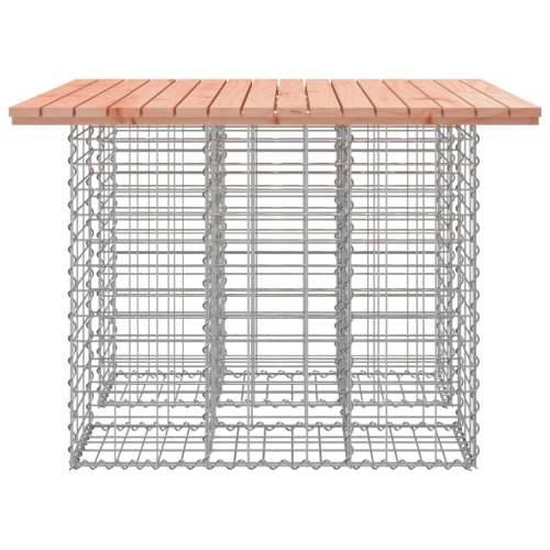 Vrtna klupa s gabionskim dizajnom 100x102x72 cm drvo duglazije - Prirodni douglas 100 x 102 x 72 cm 1 Cijena