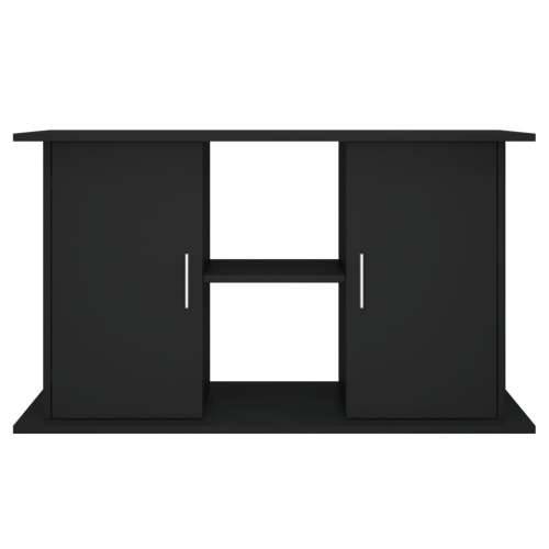 Stalak za akvarij crni 101 x 41 x 58 cm od konstruiranog drva - Crna 101 x 41 x 58 cm Cijena