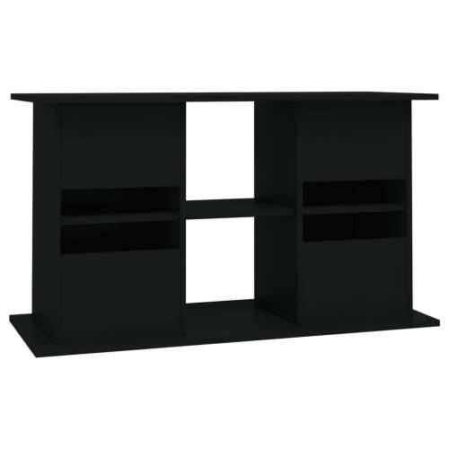 Stalak za akvarij crni 101 x 41 x 58 cm od konstruiranog drva - Crna 101 x 41 x 58 cm Cijena