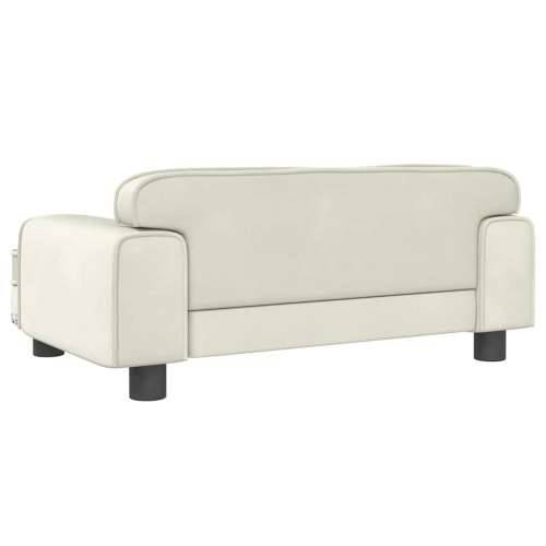 Krevet za pse krem 70 x 45 x 30 cm baršunasti - Krema 70 x 45 x 30 cm Baršun Cijena