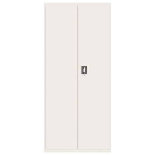 Ormarić za spise bijeli 90 x 40 x 240 cm čelični - Bijela 90 x 40 x 240 cm 1 Cijena