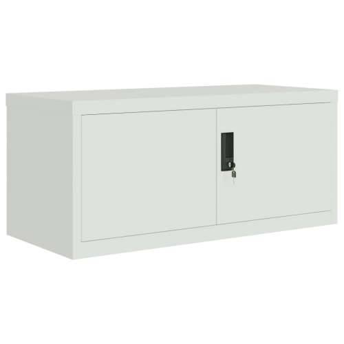 Ormarić za spise svjetlosivi 90 x 40 x 130 cm čelični - Svjetlosiva 90 x 40 x 130 cm 1 Cijena
