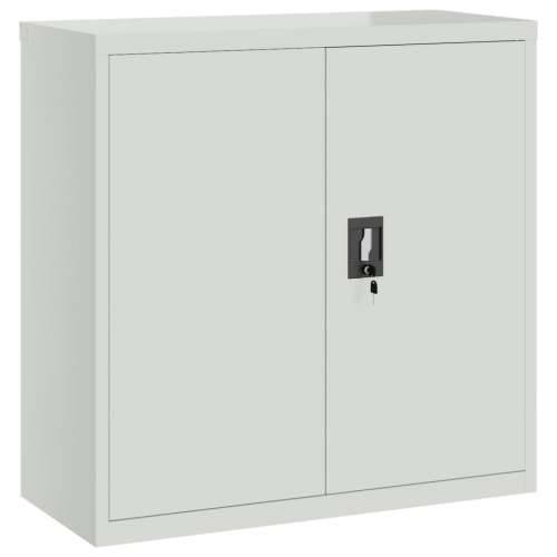 Ormarić za spise svjetlosivi 90 x 40 x 130 cm čelični - Svjetlosiva 90 x 40 x 130 cm 1 Cijena