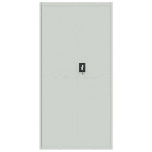 Ormarić za spise svjetlosivi 90 x 40 x 220 cm čelični - Svjetlosiva 90 x 40 x 220 cm 1 Cijena