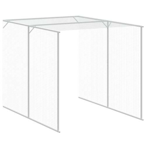 Kavez za kokoši s igralištem antracit 165x659x181 cm čelični - Antracit 165 x 659 x 181 cm Cijena