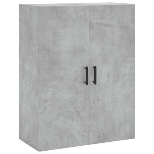 Visoka komoda siva betona 69,5x34x180 cm od konstruiranog drva - Beton siva 1 3 ladice Cijena