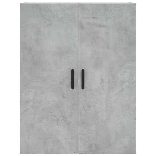 Visoka komoda siva betona 69,5x34x180 cm od konstruiranog drva - Beton siva 1 3 ladice Cijena