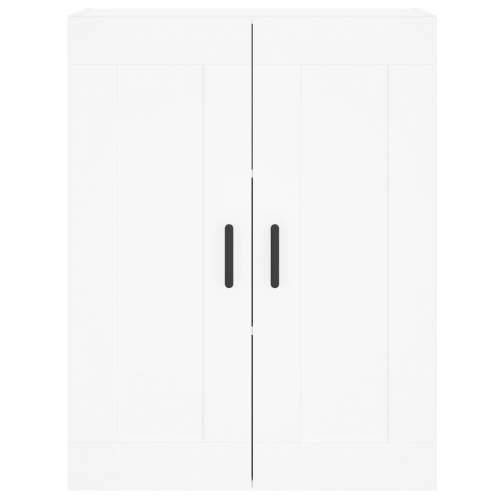 Visoka komoda bijela 69,5x34x180 cm konstruirano drvo - Bijela 1 3 ladice Cijena