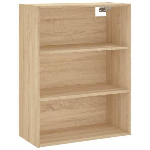 Visoka komoda hrasta sonome 69,5x34x180cm od konstruiranog drva - sonoma hrast 1 2 vrata 2 ladice Cijena