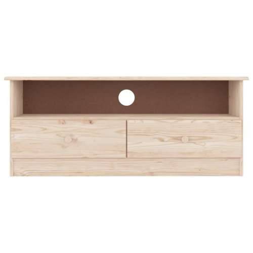 TV ormarić s ladicama ALTA 100 x 35 x 41 cm od masivne borovine - Prirodna 1 Cijena