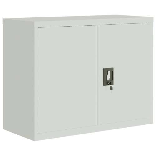 Ormarić za spise svjetlosivi 90 x 40 x 110 cm čelični - Svjetlosiva 90 x 40 x 110 cm 1 Cijena