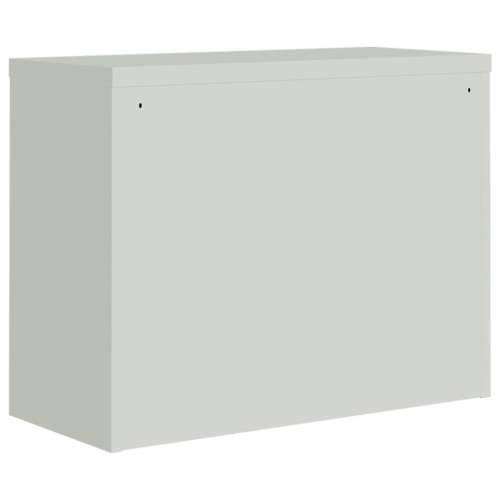 Ormarić za spise svjetlosivi 90 x 40 x 110 cm čelični - Svjetlosiva 90 x 40 x 110 cm 1 Cijena
