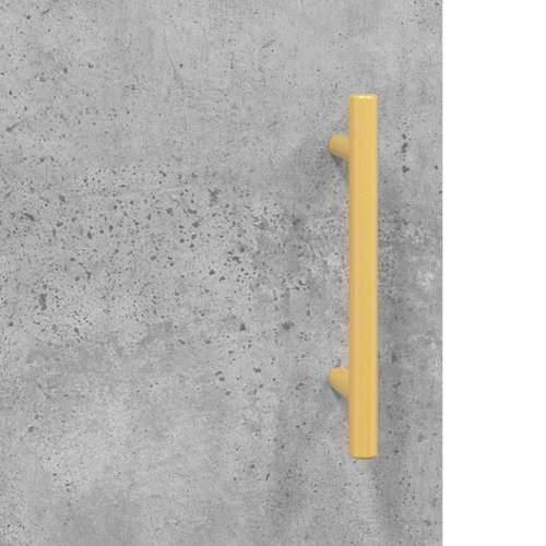 Visoka komoda siva betona 34,5x34x180 cm od konstruiranog drva Cijena