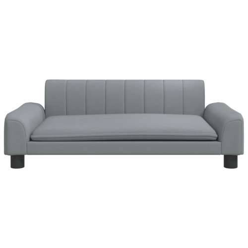Dječja fotelja svjetlosiva 90 x 53 x 30 cm od tkanine - Svjetlosiva 90 x 53 x 30 cm tkanina Cijena
