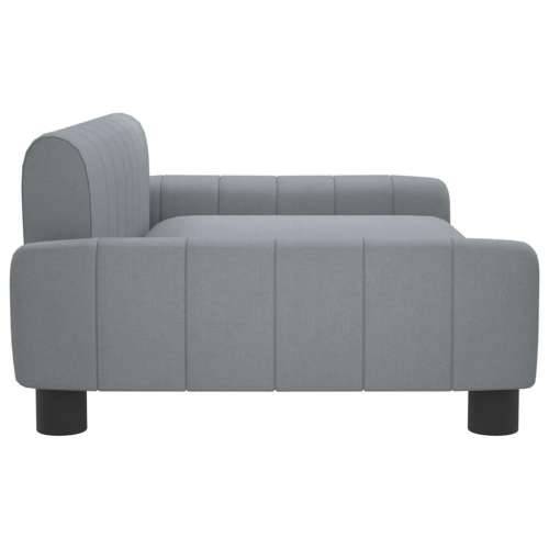 Dječja fotelja svjetlosiva 90 x 53 x 30 cm od tkanine - Svjetlosiva 90 x 53 x 30 cm tkanina Cijena