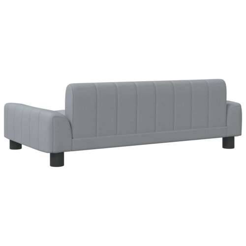 Dječja fotelja svjetlosiva 90 x 53 x 30 cm od tkanine - Svjetlosiva 90 x 53 x 30 cm tkanina Cijena