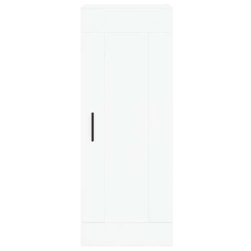 Visoka komoda bijeli 34,5x34x180 cm od konstruiranog drva - Bijela 1 3 police Cijena
