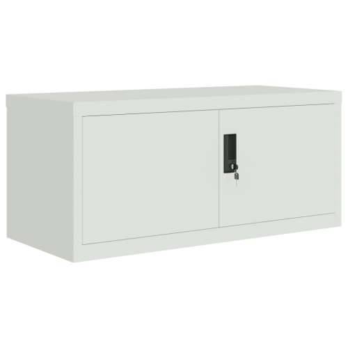 Ormarić za spise svjetlosivi 90 x 40 x 180 cm čelični - Svjetlosiva 90 x 40 x 180 cm 1 Cijena