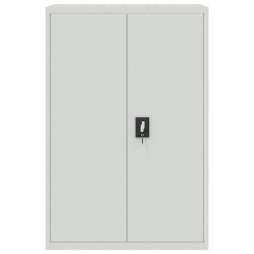 Ormarić za spise svjetlosivi 90 x 40 x 180 cm čelični - Svjetlosiva 90 x 40 x 180 cm 1 Cijena