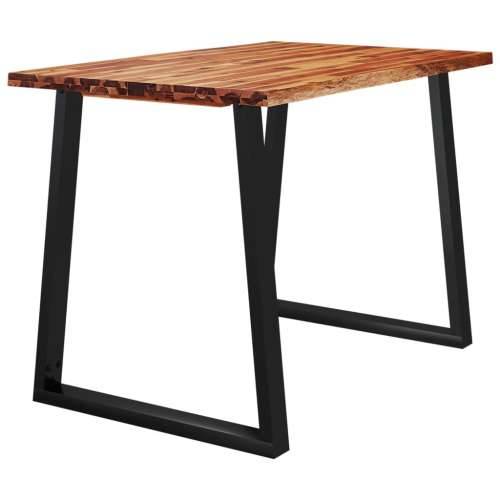 Blagovaonski stol sa živim rubom 110x70x75 cm od drva bagrema - 110 x 70 x 75 cm 1 Cijena