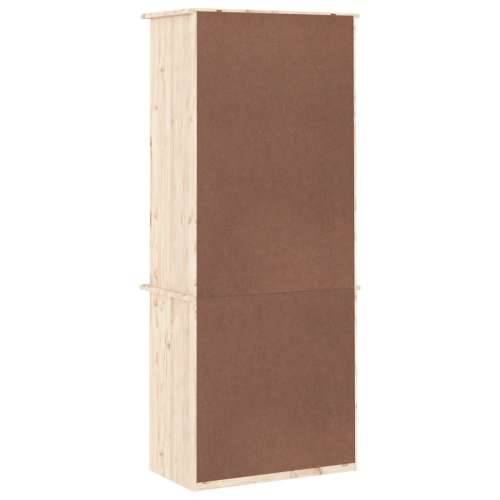 Regal za knjige s ladicama ALTA 60x35x142 cm masivna borovina - Prirodna 1 Cijena