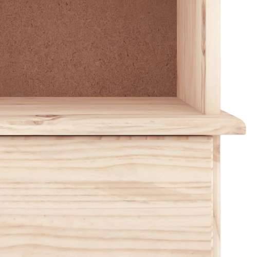 Regal za knjige s ladicama ALTA 60x35x142 cm masivna borovina - Prirodna 1 Cijena