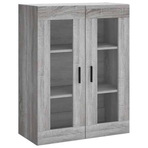 Visoka komoda siva sonome 69,5x34x180 cm od konstruiranog drva - Sivi hrast sonoma 1 3 ladice Cijena