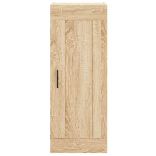 Visoka komoda hrasta sonome 34,5x34x180cm od konstruiranog drva - sonoma hrast 1 2 ladice 2 police Cijena