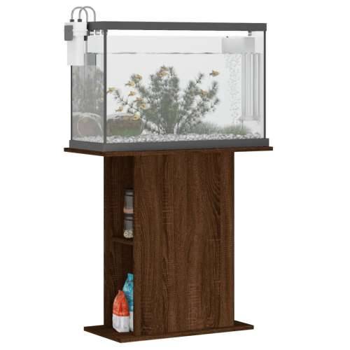 Stalak za akvarij boja hrasta 75x36x72,5 cm konstruirano drvo - Smeđi hrast 75 x 36 x 72.5 cm Cijena