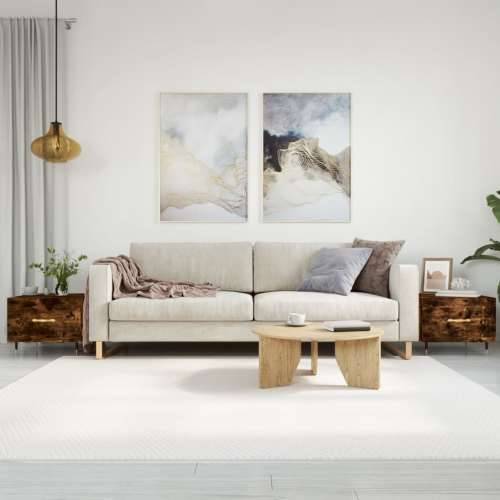 Stolići za kavu 2 kom boja hrasta 50x50x40 cm konstruirano drvo - Dimljeni hrast 2 Cijena