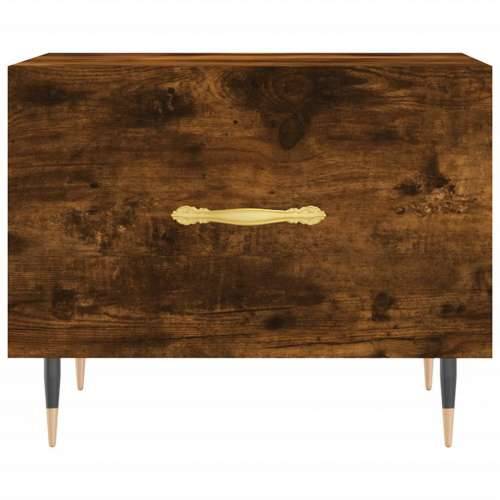 Stolići za kavu 2 kom boja hrasta 50x50x40 cm konstruirano drvo - Dimljeni hrast 2 Cijena