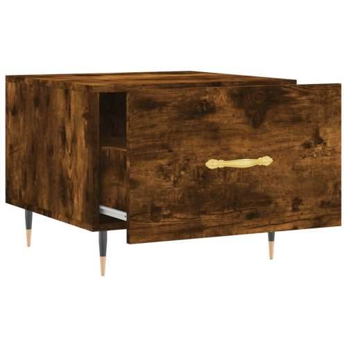 Stolići za kavu 2 kom boja hrasta 50x50x40 cm konstruirano drvo - Dimljeni hrast 2 Cijena