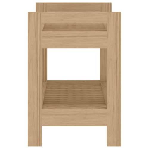 Kupaonski bočni stolić 45 x 30 x 45 cm od masivne tikovine Cijena