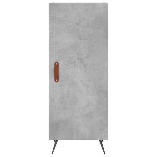 Visoka komoda siva betona 34,5x34x180 cm od konstruiranog drva - Beton siva 1 1 vrata Cijena