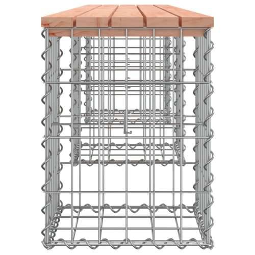 Vrtna klupa s gabionskim dizajnom 203x31x42 cm drvo duglazije - Prirodni douglas 203 x 31 x 42 cm 1 Cijena