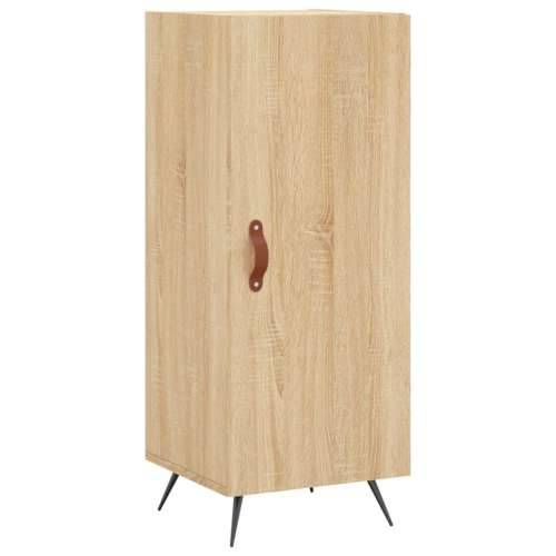 Visoka komoda hrasta sonome 34,5x34x180cm od konstruiranog drva - sonoma hrast 1 1 vrata Cijena