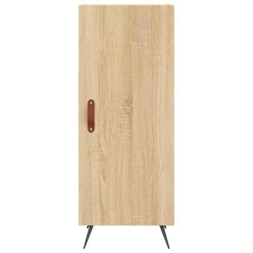 Visoka komoda hrasta sonome 34,5x34x180cm od konstruiranog drva - sonoma hrast 1 1 vrata Cijena