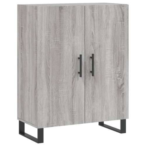 Visoka komoda siva sonome 69,5x34x180 cm od konstruiranog drva - Sivi hrast sonoma 1 2 vrata Cijena