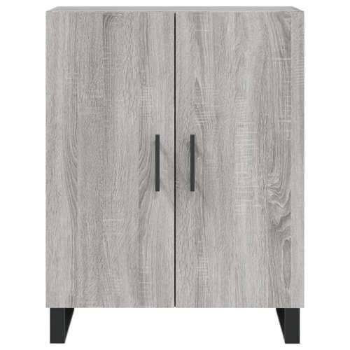 Visoka komoda siva sonome 69,5x34x180 cm od konstruiranog drva - Sivi hrast sonoma 1 2 vrata Cijena