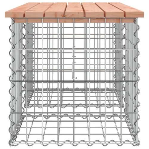 Vrtna klupa s gabionskim dizajnom 103x44x42 cm drvo duglazije - Prirodni douglas 44 x 103 x 42 cm 1 Cijena