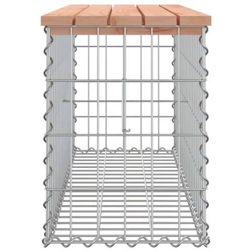 Vrtna klupa s gabionskim dizajnom 103x31,5x42 cm drvo duglazije - Prirodni douglas 103 x 31,5 x 42 cm 1 Cijena