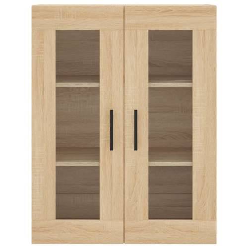 Visoka komoda hrasta sonome 69,5x34x180cm od konstruiranog drva - sonoma hrast 1 2 vrata Cijena