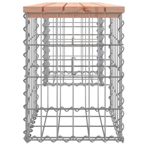Vrtna klupa s gabionskim dizajnom 103x31x42 cm drvo duglazije Prirodni douglas 103 x 31 x 42 cm 1 Cijena