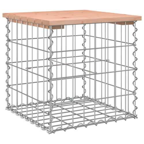 Vrtna klupa s gabionskim dizajnom 43x44x42 cm drvo duglazije Prirodni douglas 43 x 44 x 42 cm 1 Cijena