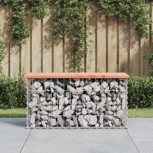 Vrtna klupa s gabionskim dizajnom 83x31,5x42 cm drvo duglazije Prirodni douglas 83 x 31,5 x 42 cm 1 Cijena